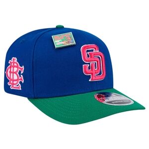 San Diego Padres, Big League Chew New Era 9seventy Stretch Snap Cap & Pin, MLB